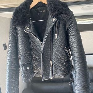 ✨ Super Rad DEX motor faux leather jacket